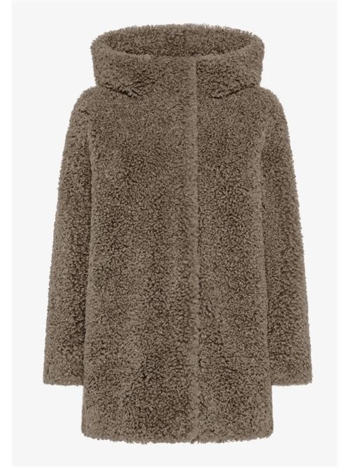 LAMB HOOD WOM JKT RRD- ROBERTO RICCI DESIGN | W2557187 TABACCO